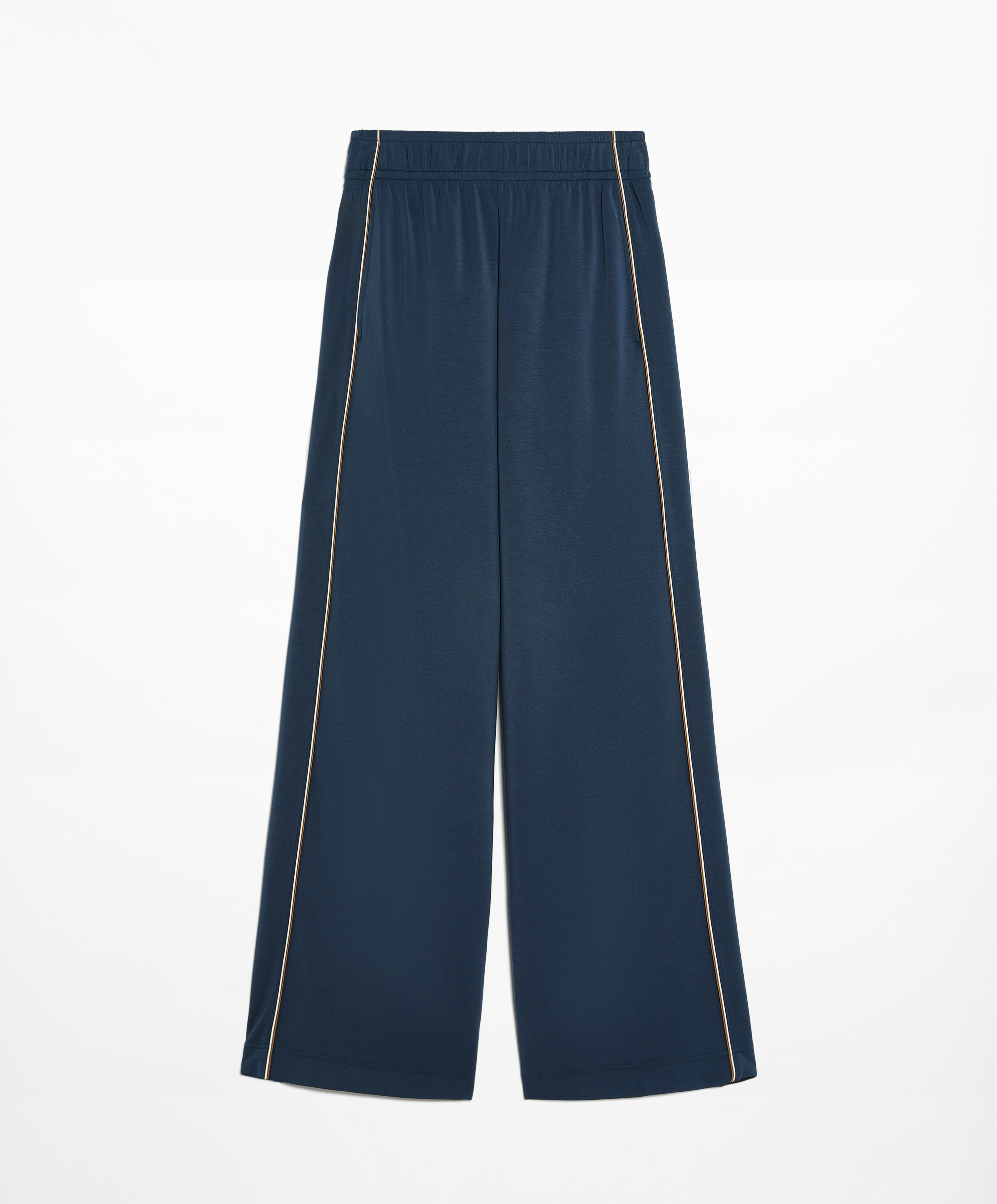 OYSHO Straight-leg trousers with modal and piping