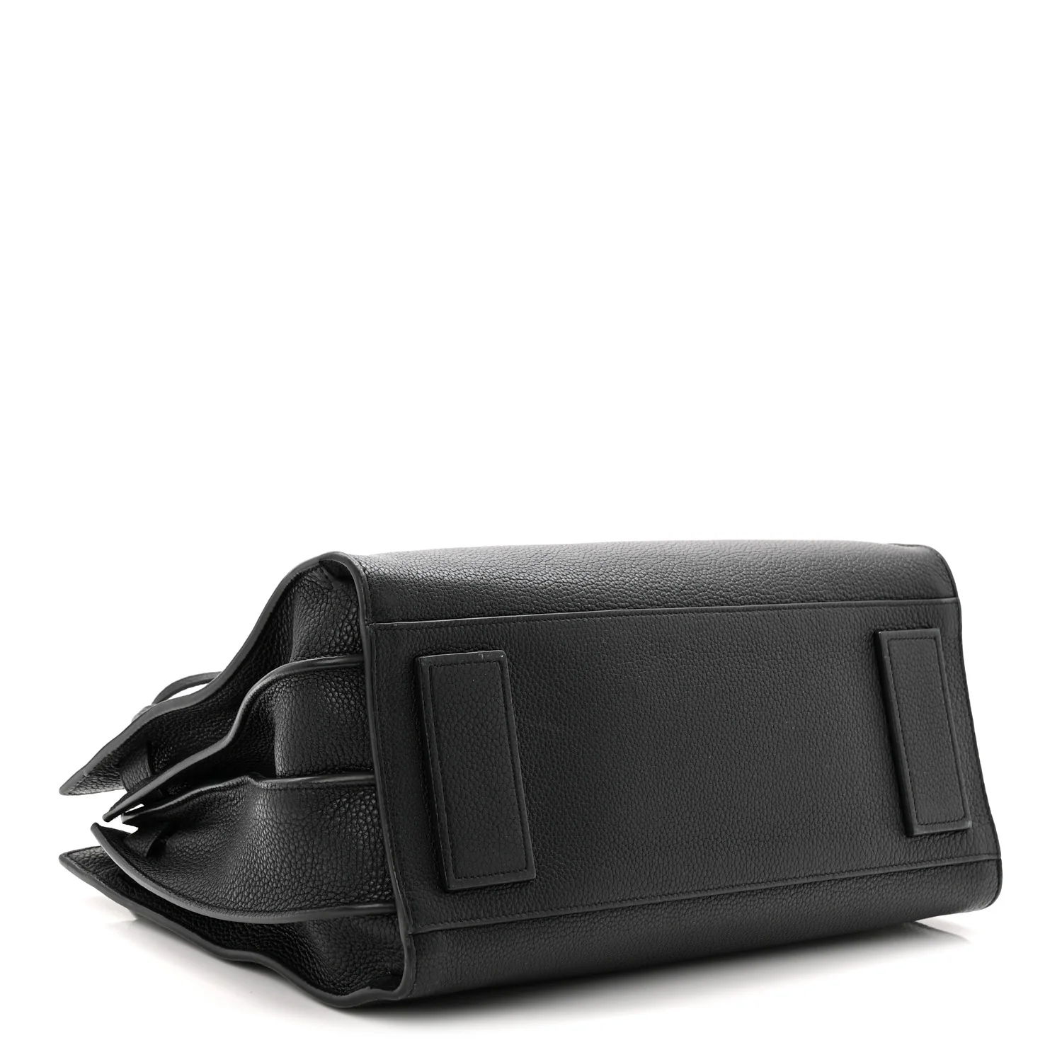 Grained Calfskin Small Supple Sac De Jour Black - Top Club