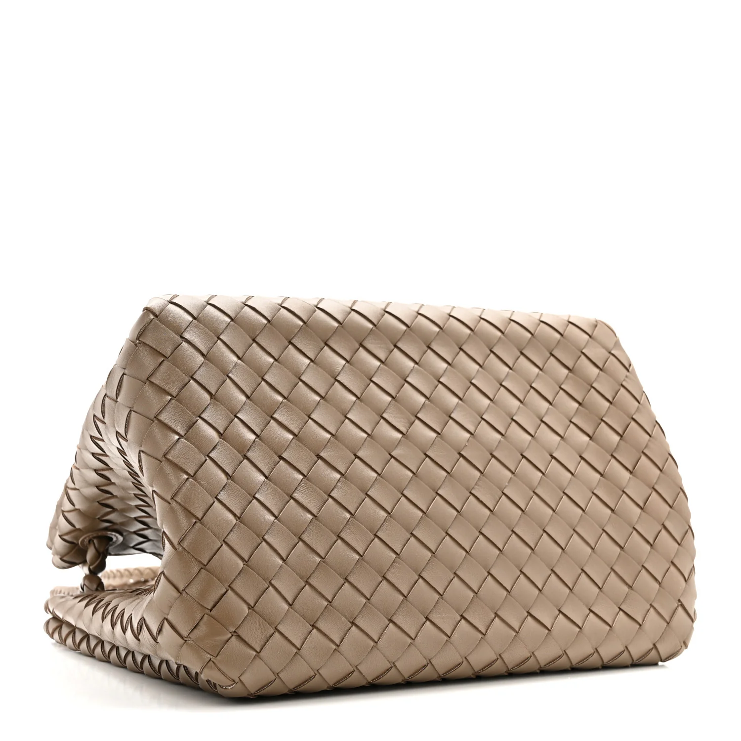 Nappa Intrecciato Large Andiamo Parachute Shoulder Bag Pinecone - Top Club