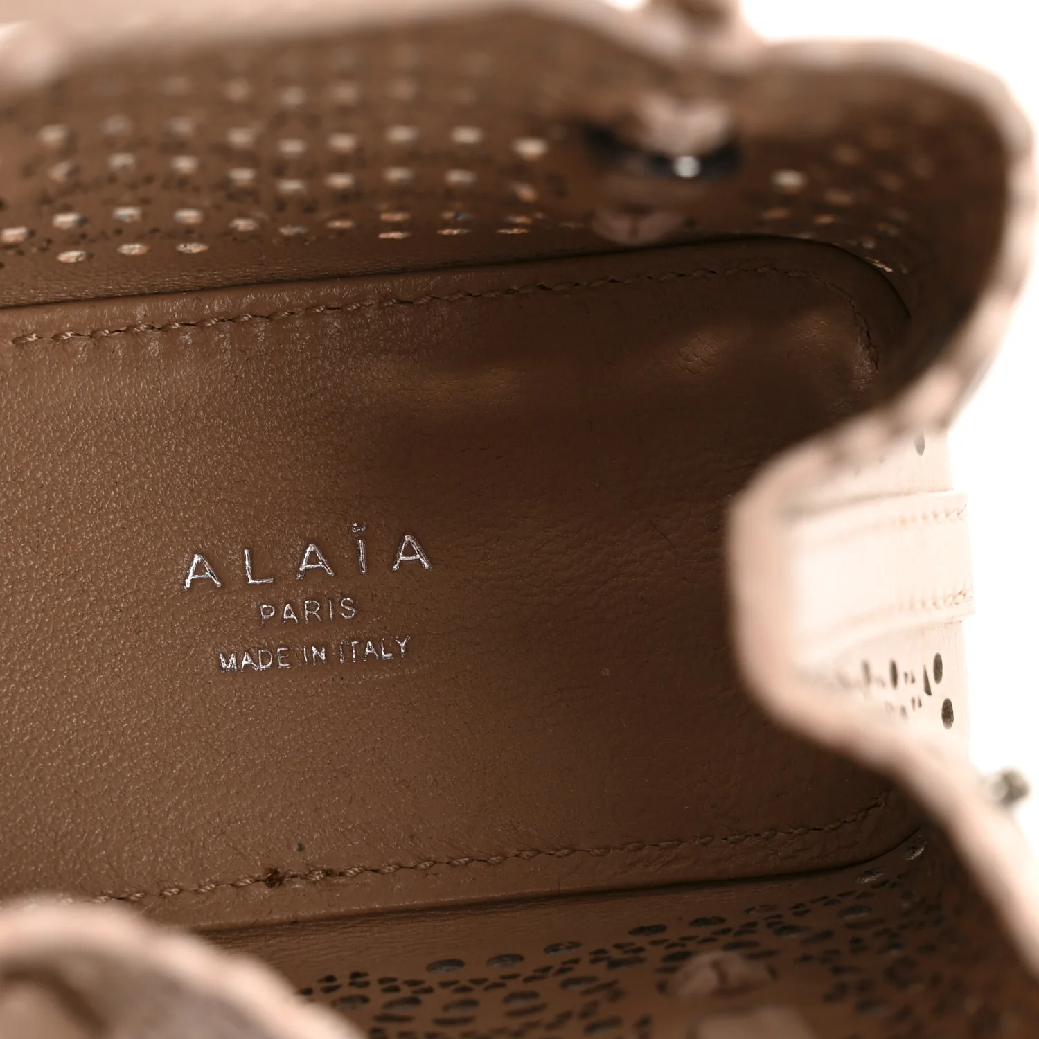 Calfskin Vienne Wave Mini Mina Bag Sable - Top Club