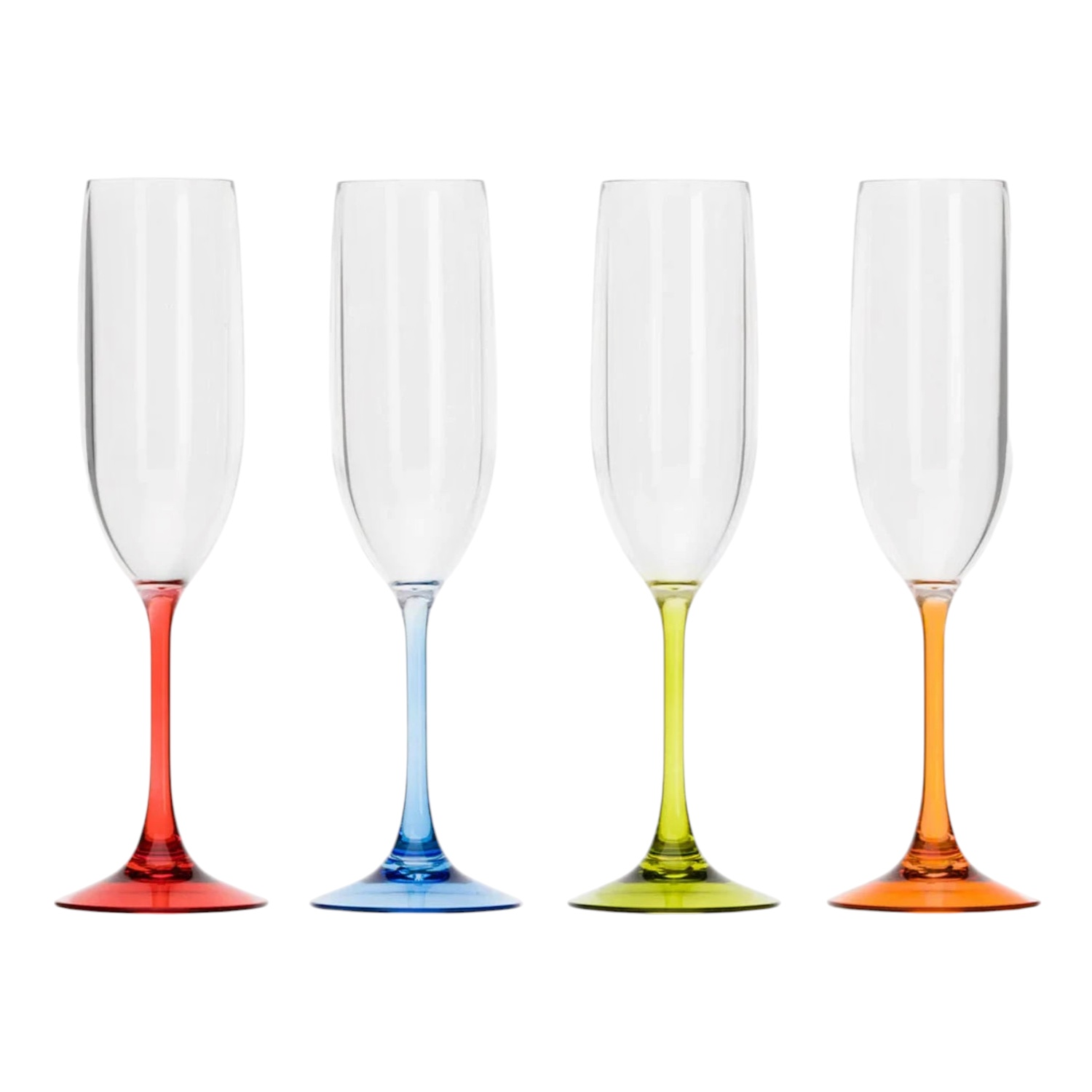 Acryl Prosecco flute party - set van 4