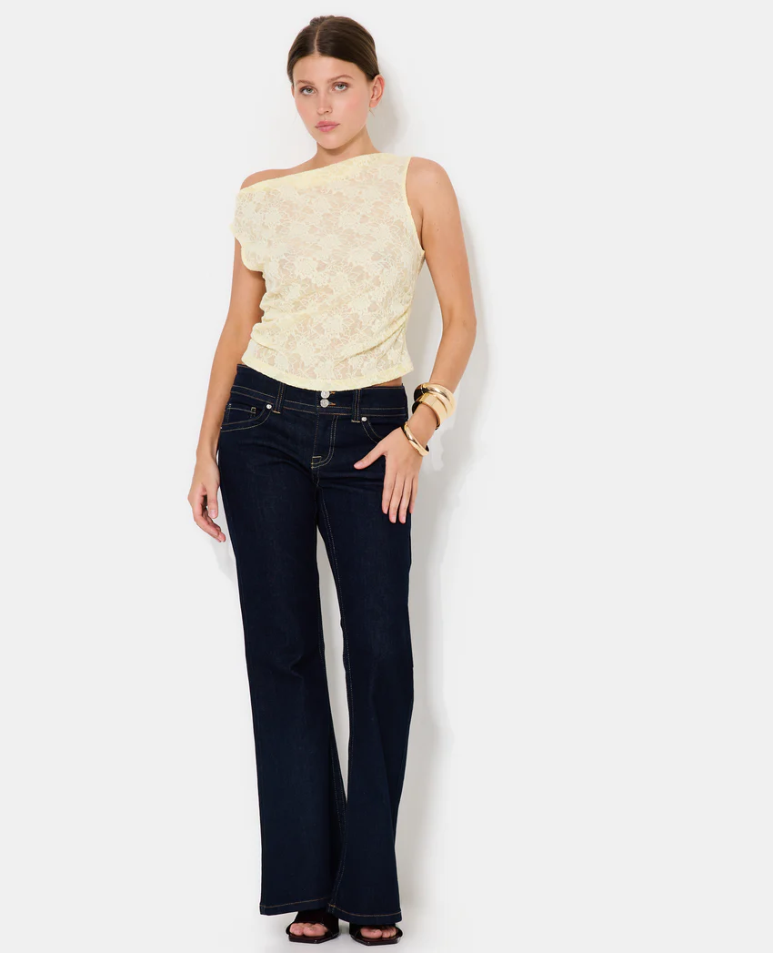 Pimkie Top sans manches effet jacquard motif fleurs