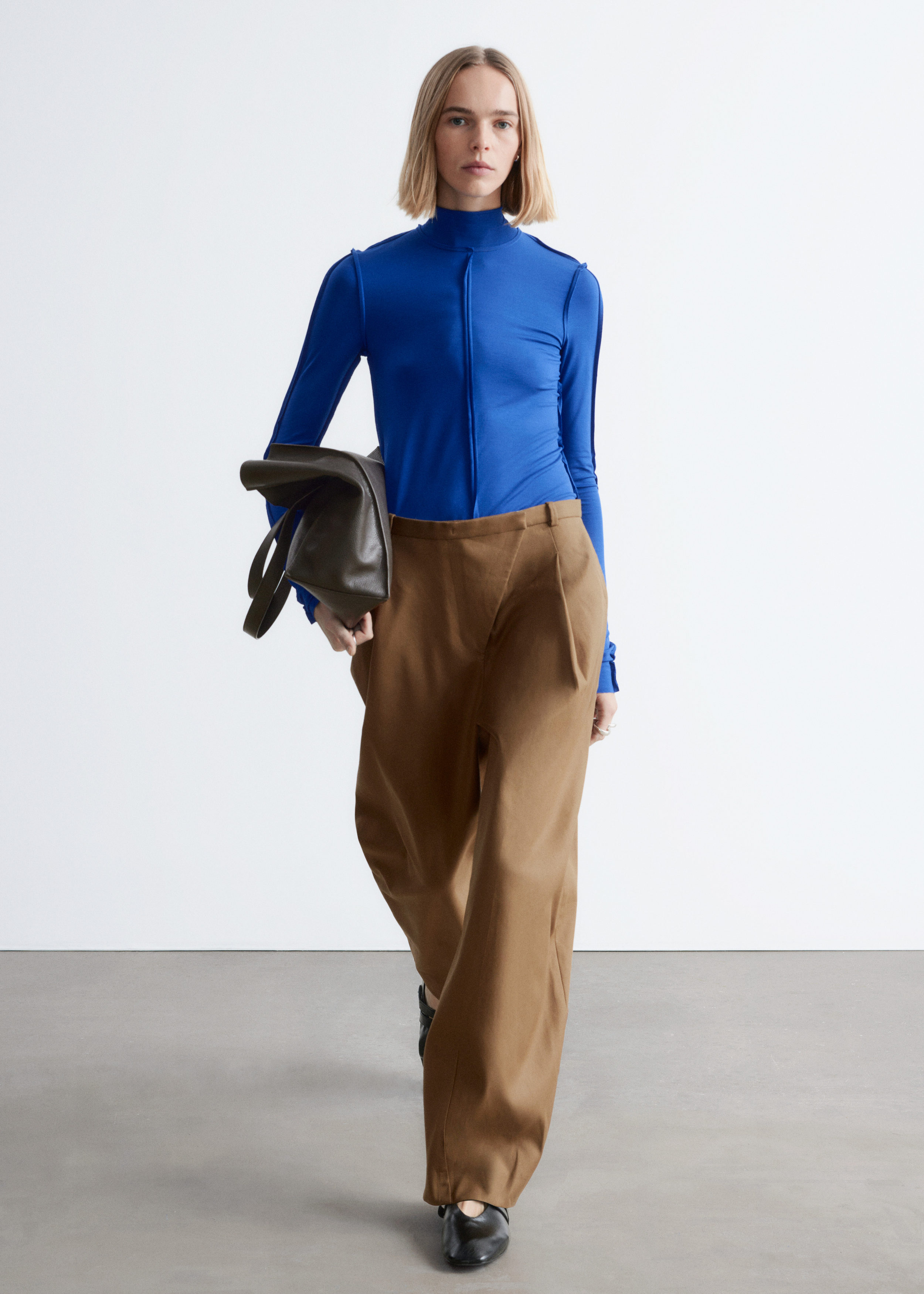 & Other Stories LONG-SLEEVE TURTLENECK TOP