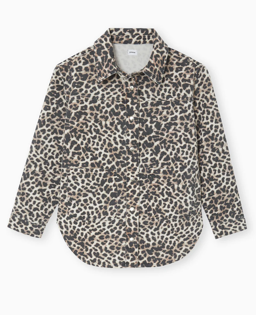 Pimkie Surchemise en toile motif léopard
