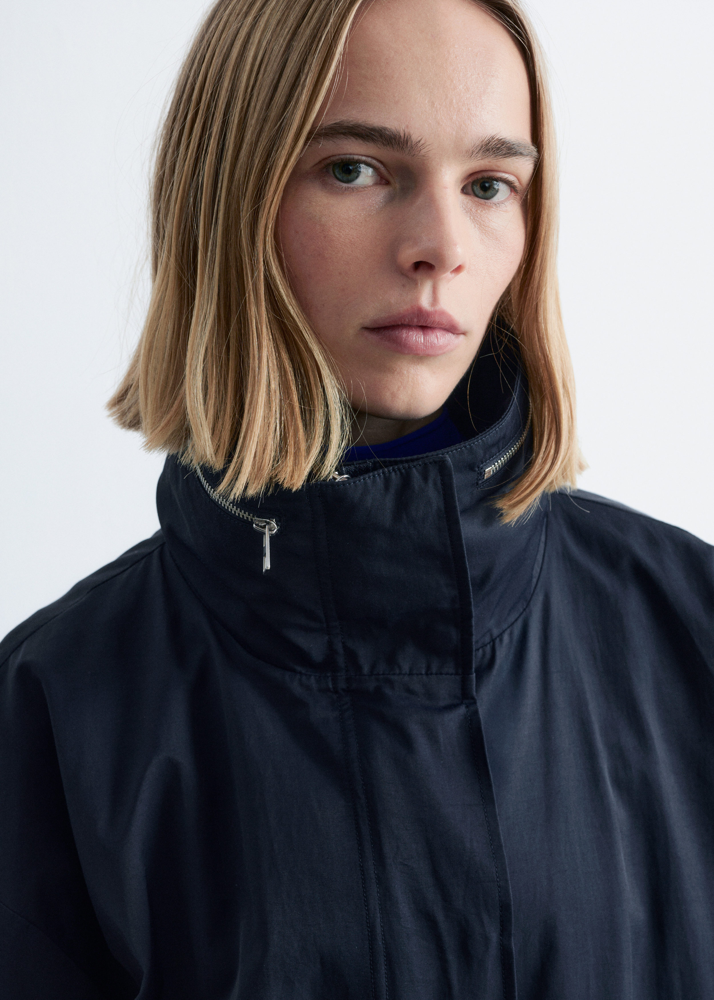& Other Stories DRAWSTRING PARKA COAT