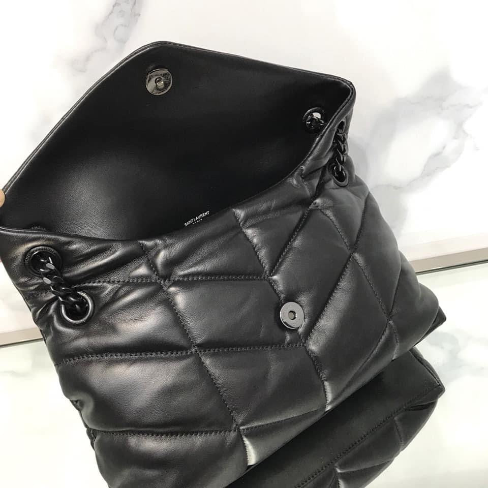 Y PUFFER MEDIUM BAG IN QUILTED LAMBSKIN - Top Club