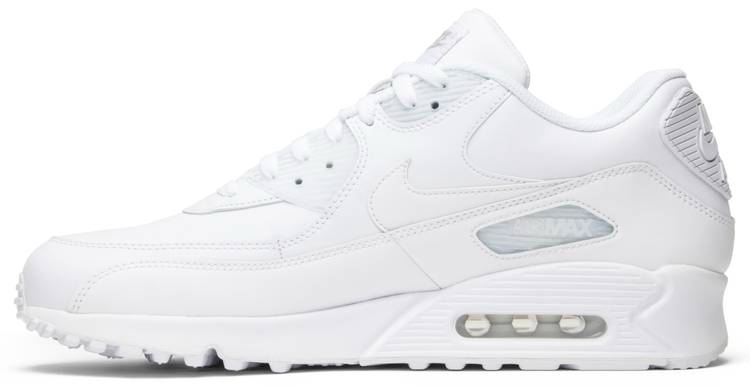 Air Max 90  White Leather  302519-113 - Sneaker Replica Workshop