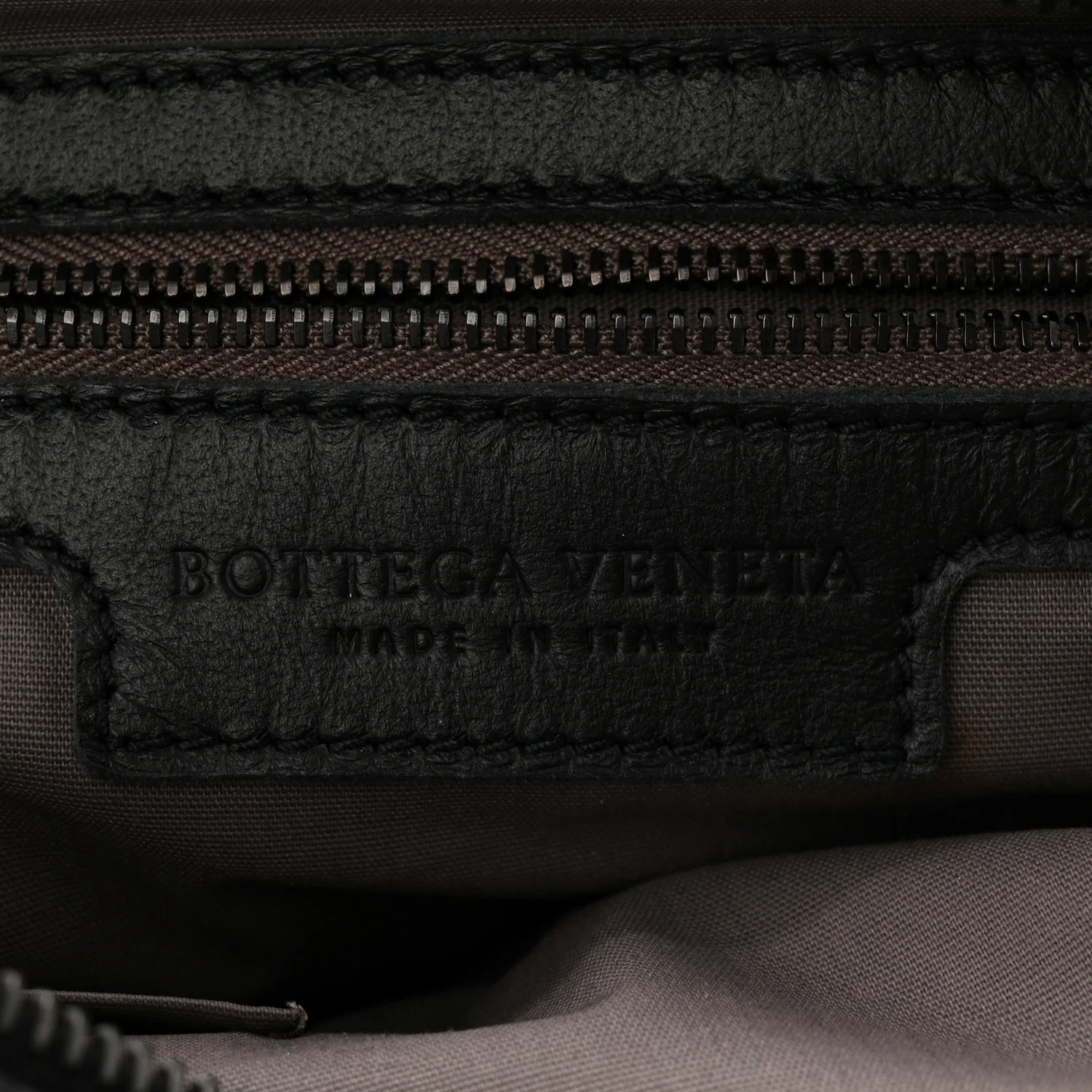 Nappa Intrecciato Messenger Bag Black - Top Club