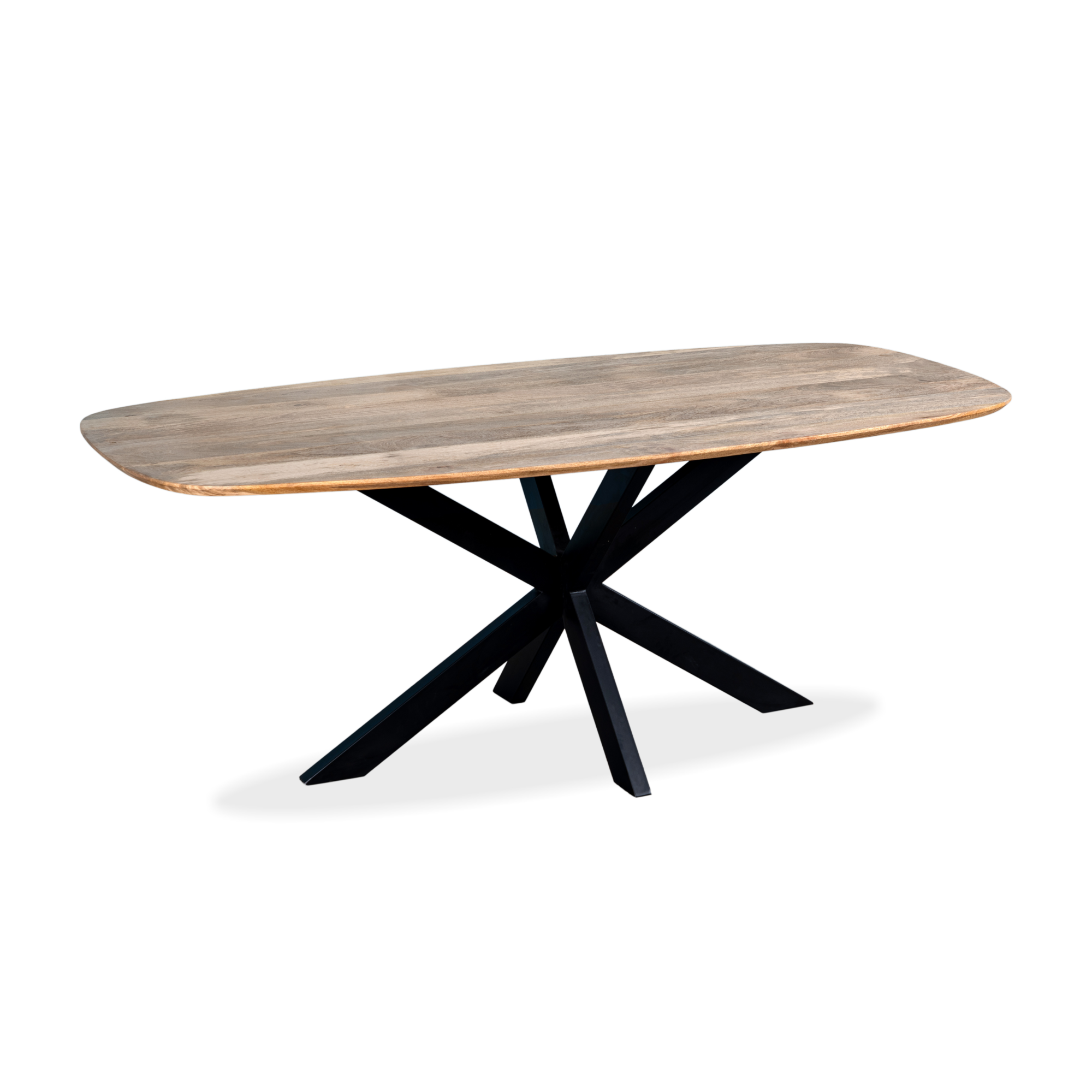 Eettafel Vicenzo deens ovaal 200x100 cm