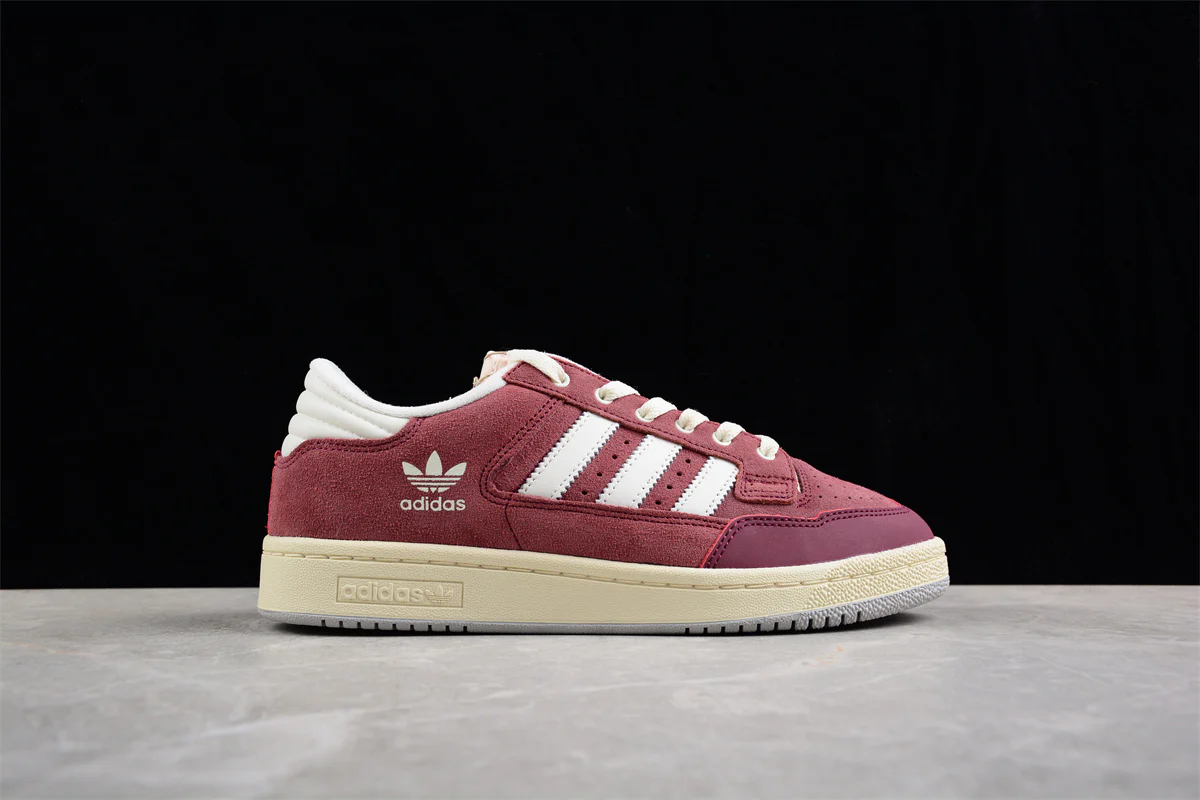 adidas Originals Centennial 85 Low in Burgundy/Cloud White - Sneaker Replica Workshop
