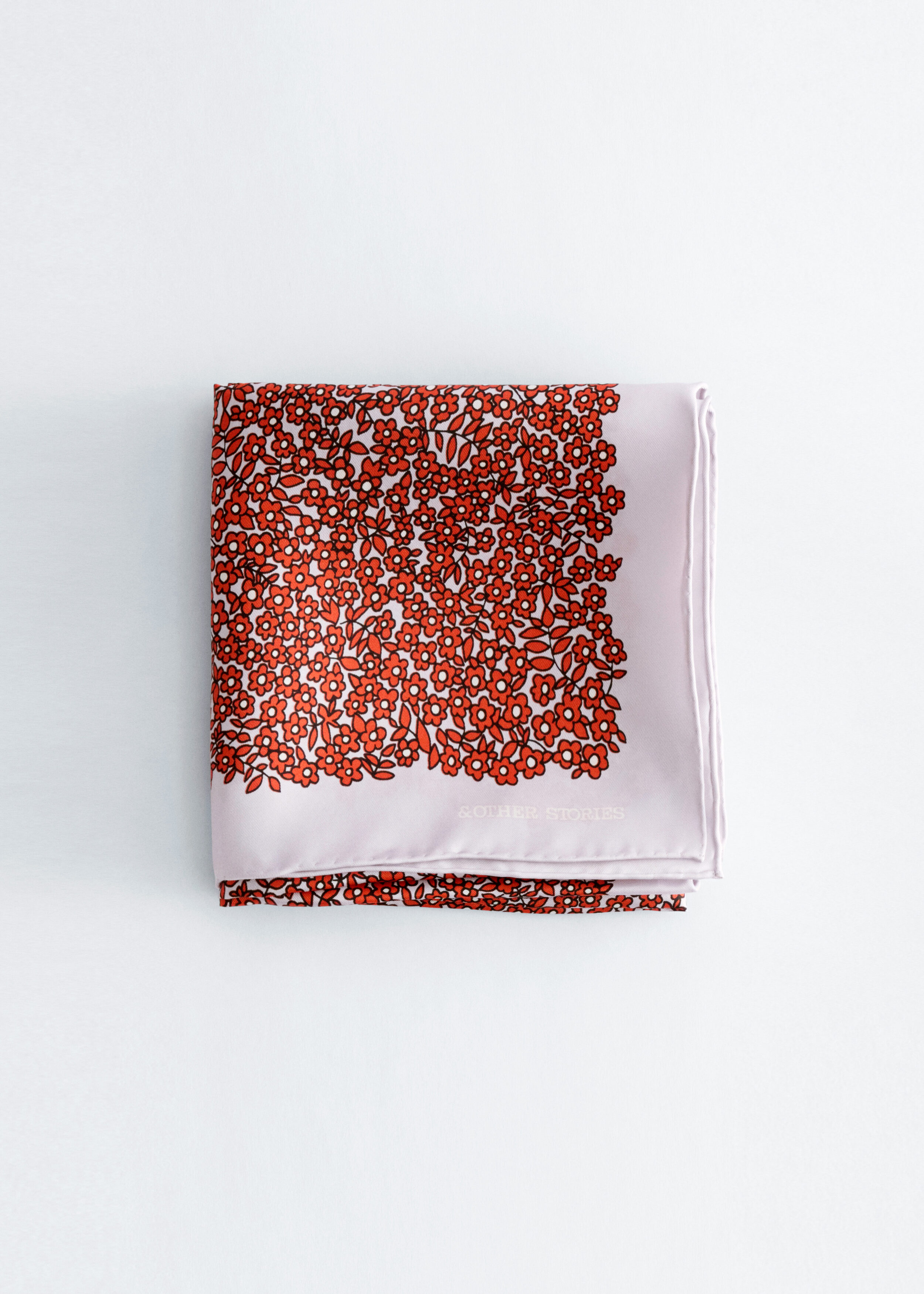 & Other Stories PRINTED SILK SCARF
