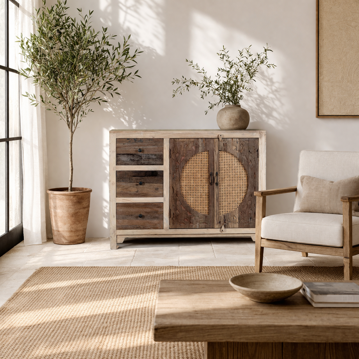 Amruta - Dressoir van Gerecycled Hout