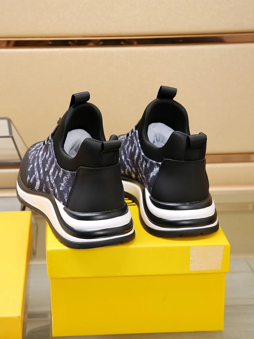 Fendi Men's Sneakers Casual Fashion Sport Shoes - Sneaker Replica Workshop