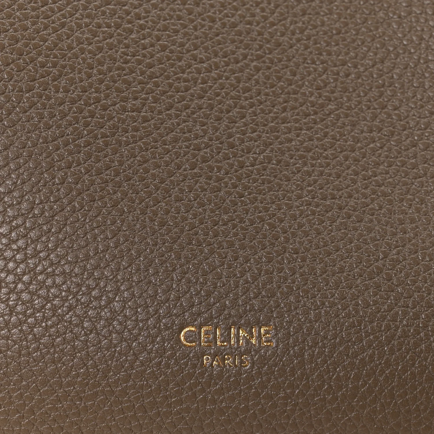 Soft Grained Calfskin Small Sangle Bucket Bag Taupe - Top Club