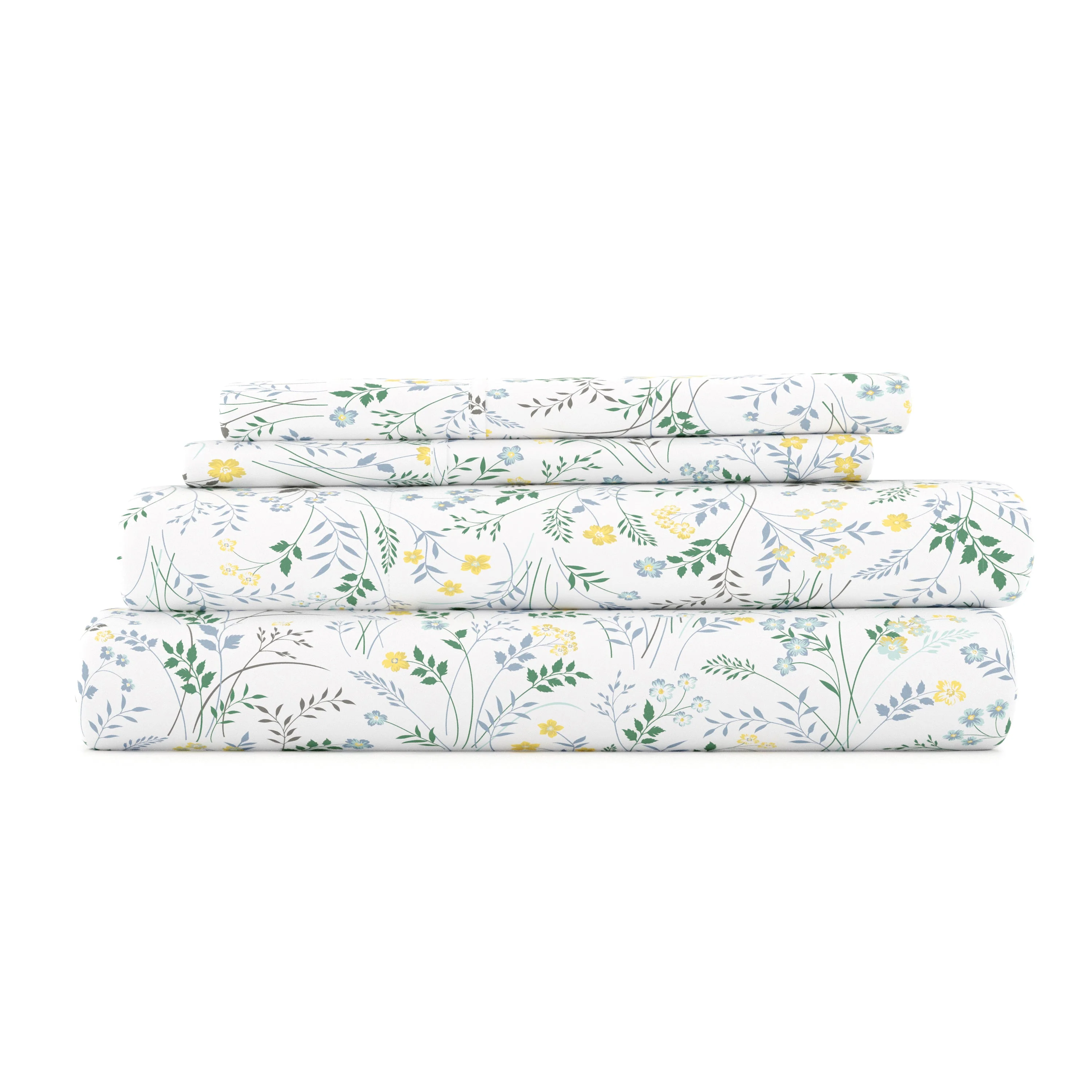 Wildflower Pattern 4-Piece Sheet Set (Sale)