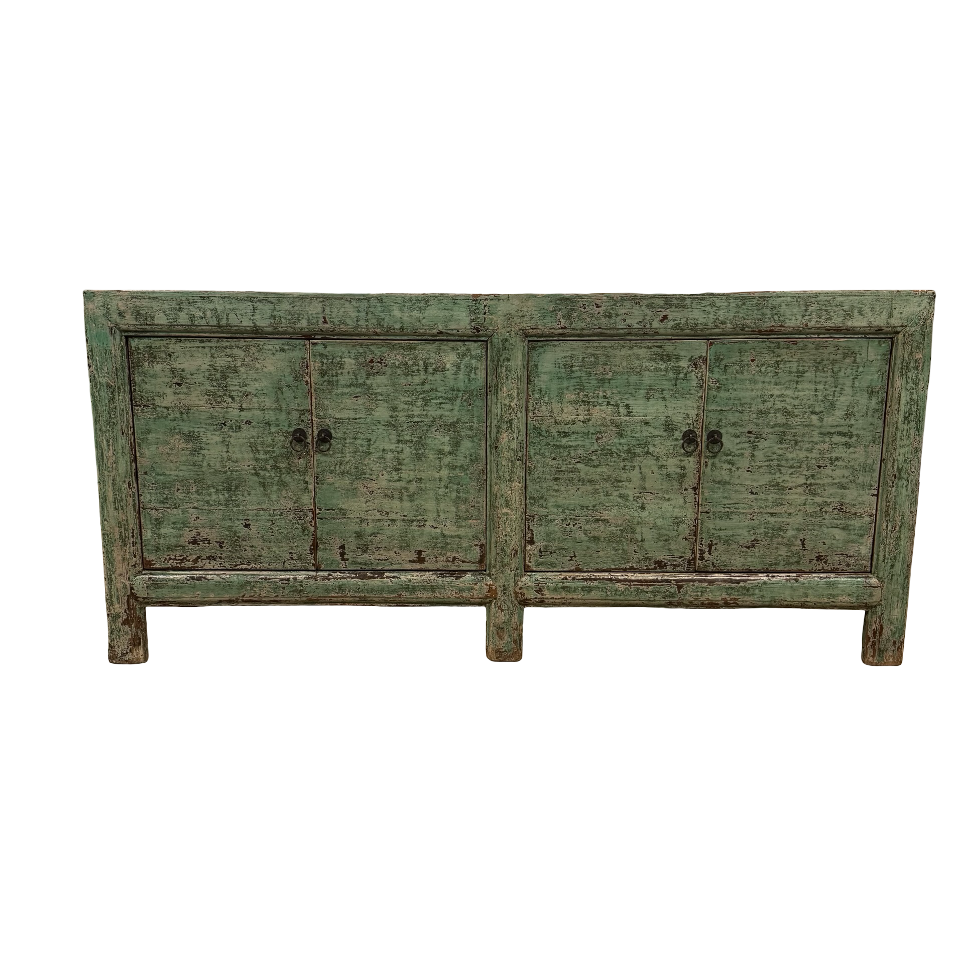Dressoir 4deur groen uniek