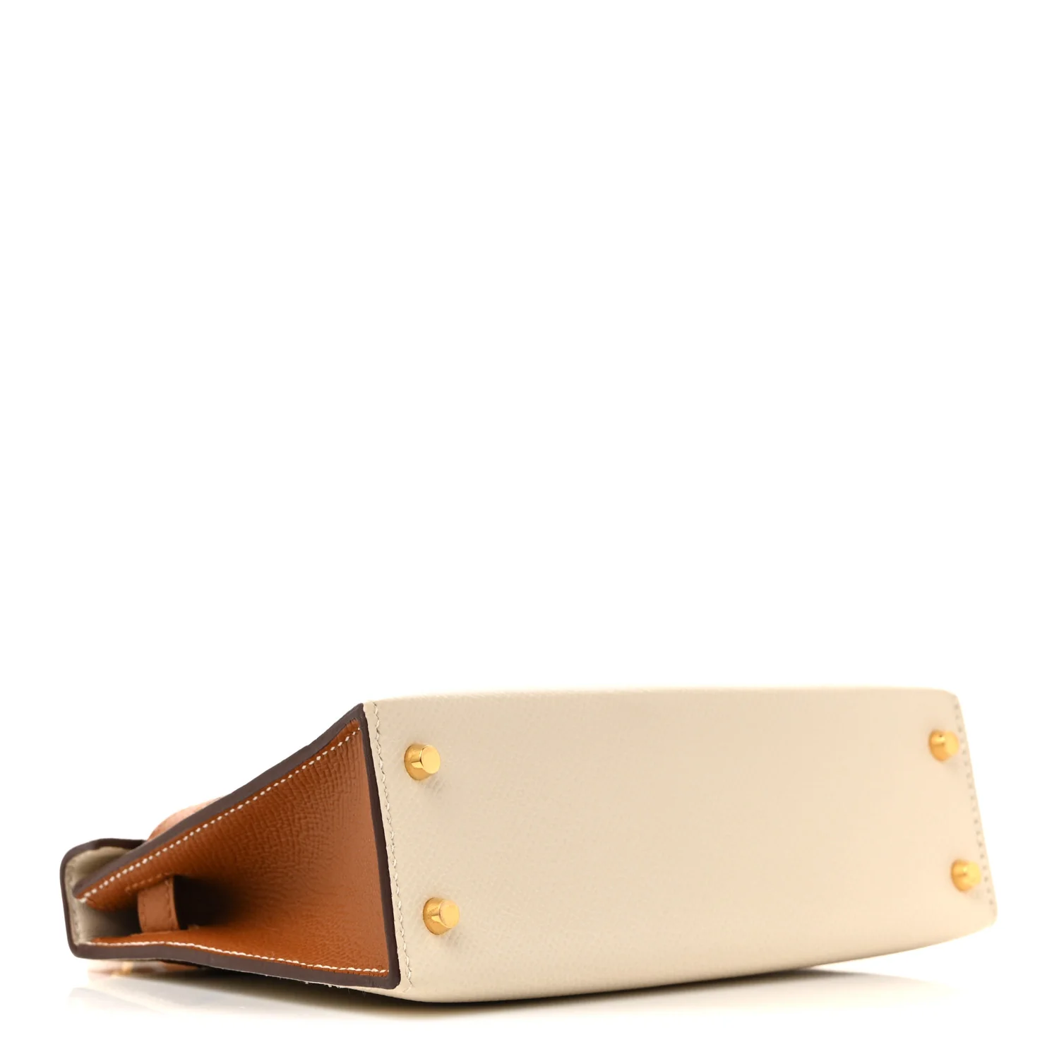 Epsom Horseshoe Mini Kelly Sellier 20 Craie Gold - Top Club