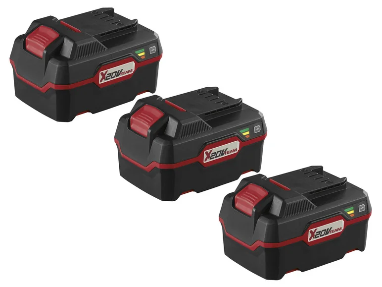 PARKSIDE Battery-Set with 3x 20 V PAP 20 B3 Battery, 4 Ah
