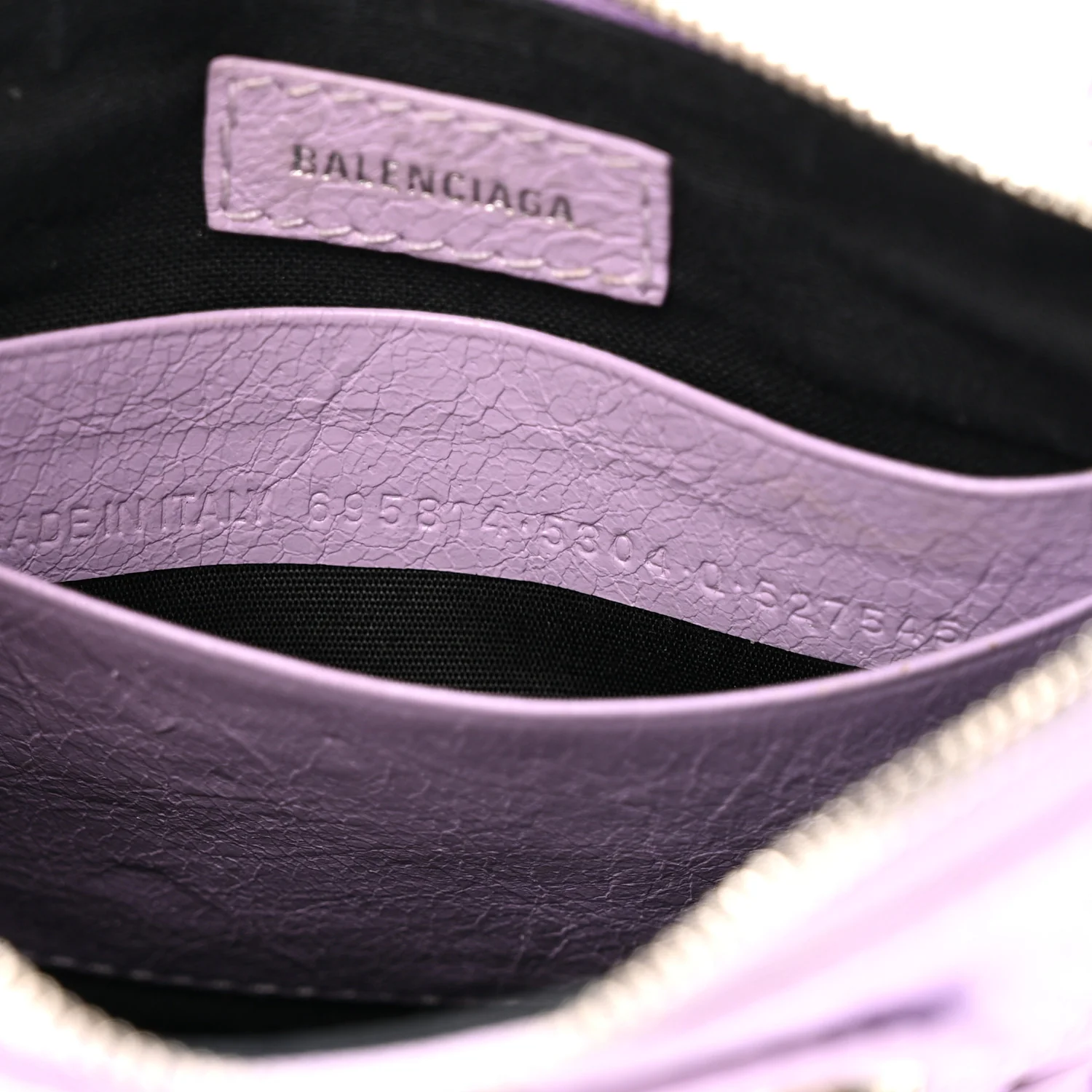 Agneau Arena Le Cagole Mini Purse With Chain Lilac - Top Club