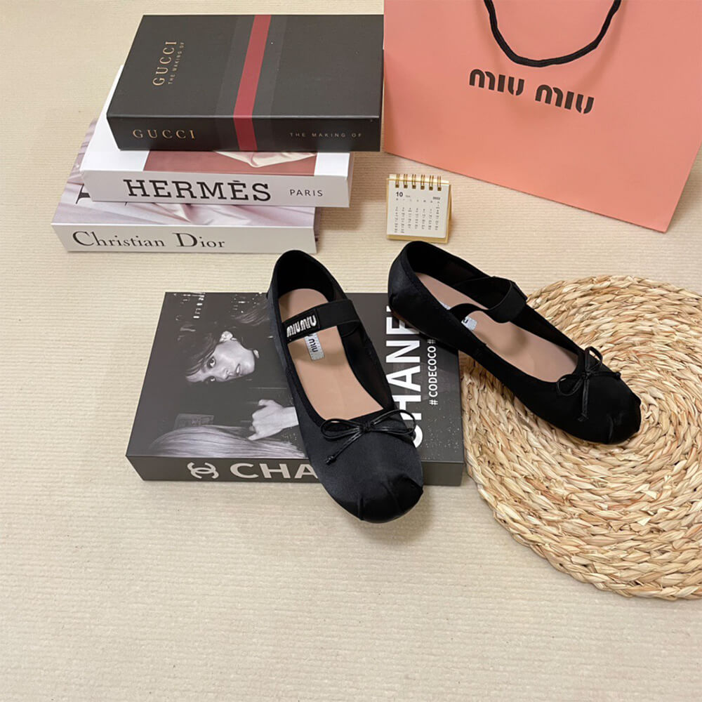MiuMiu Satin ballerinas - Top Club