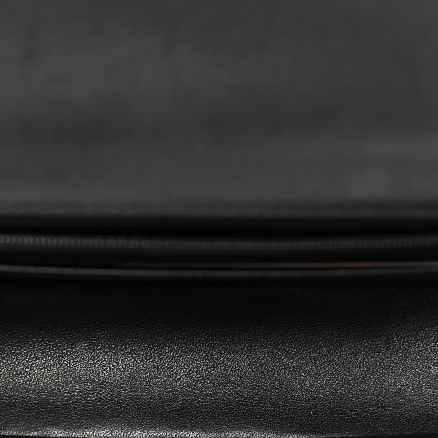 Lambskin Quilted Mini Rectangular Flap Black - Top Club