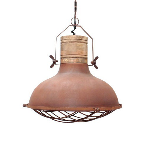Hanglamp Grid lamp grid rust 48 cm