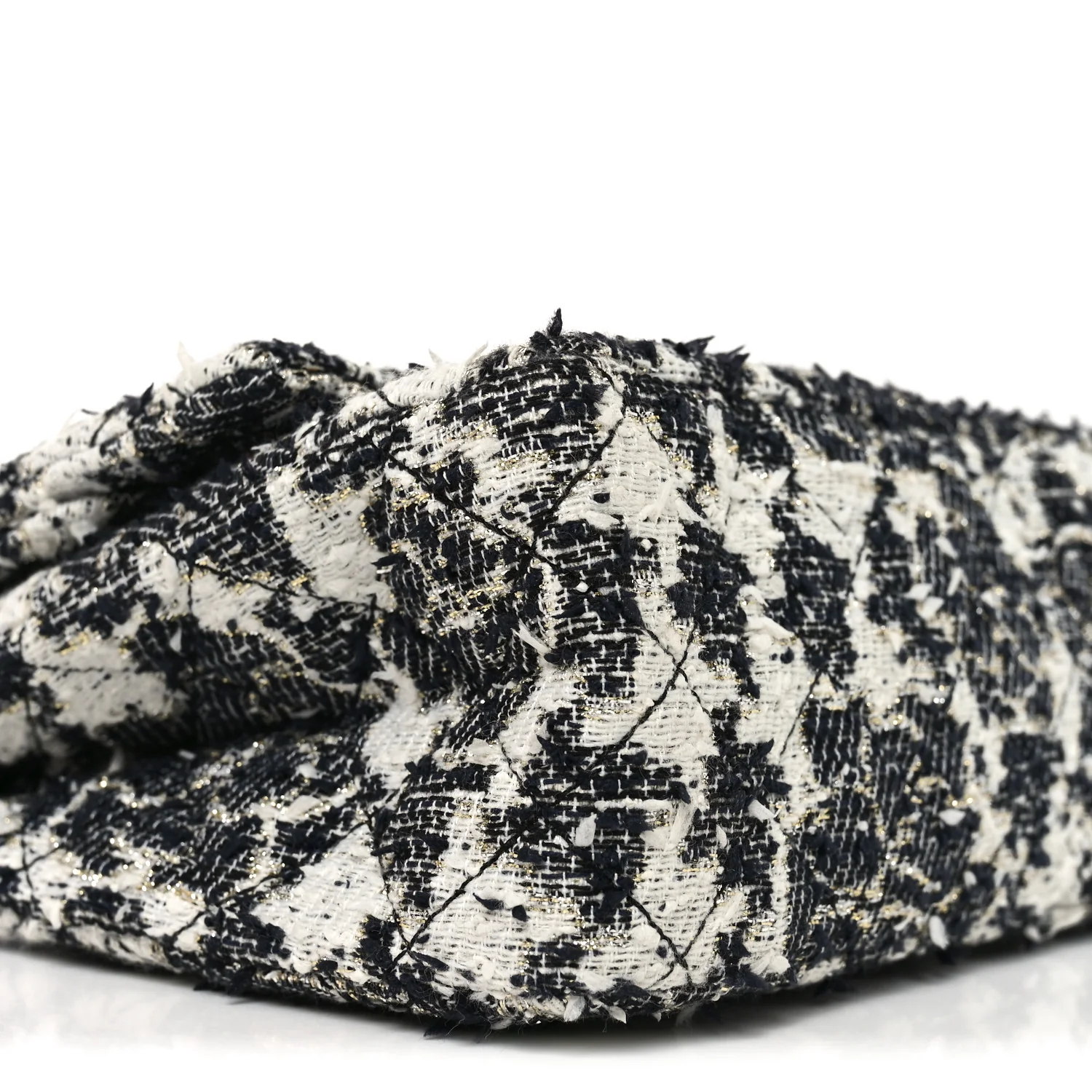 Tweed Camellia Quilted 2.55 Reissue 226 Flap Ecru - Top Club