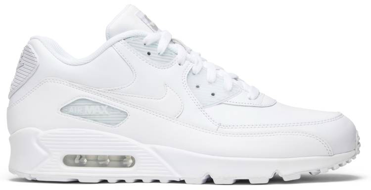 Air Max 90  White Leather  302519-113 - Sneaker Replica Workshop