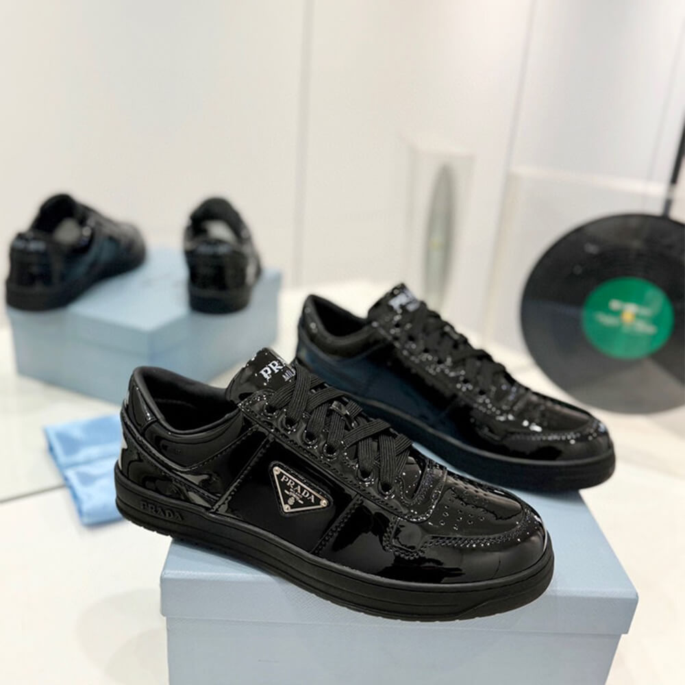 Prada Downtown nappa leather sneakers - Top Club