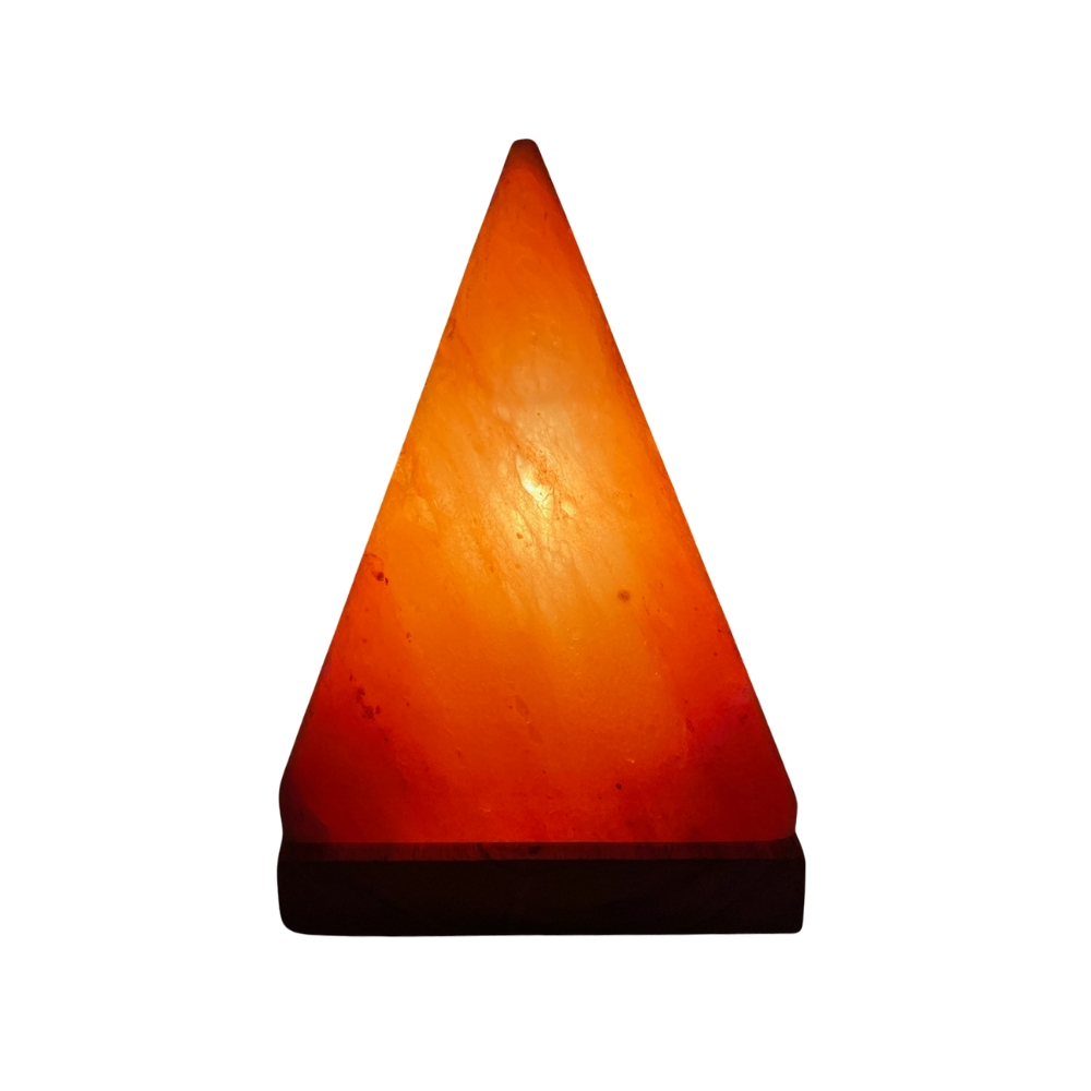 Tafellamp Piramide  zoutlamp