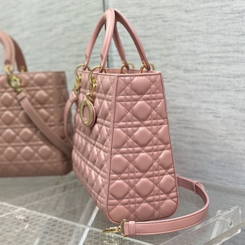 Dior Large Lady Dior Bag(HIGH-END GRADE) - Top Club