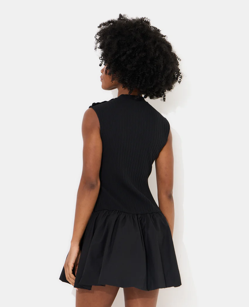 Pimkie Robe courte boule bi-matière