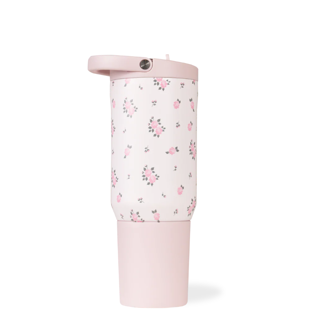 Sport 20oz FreeSip® Stainless Steel Water Bottle - Wildrose