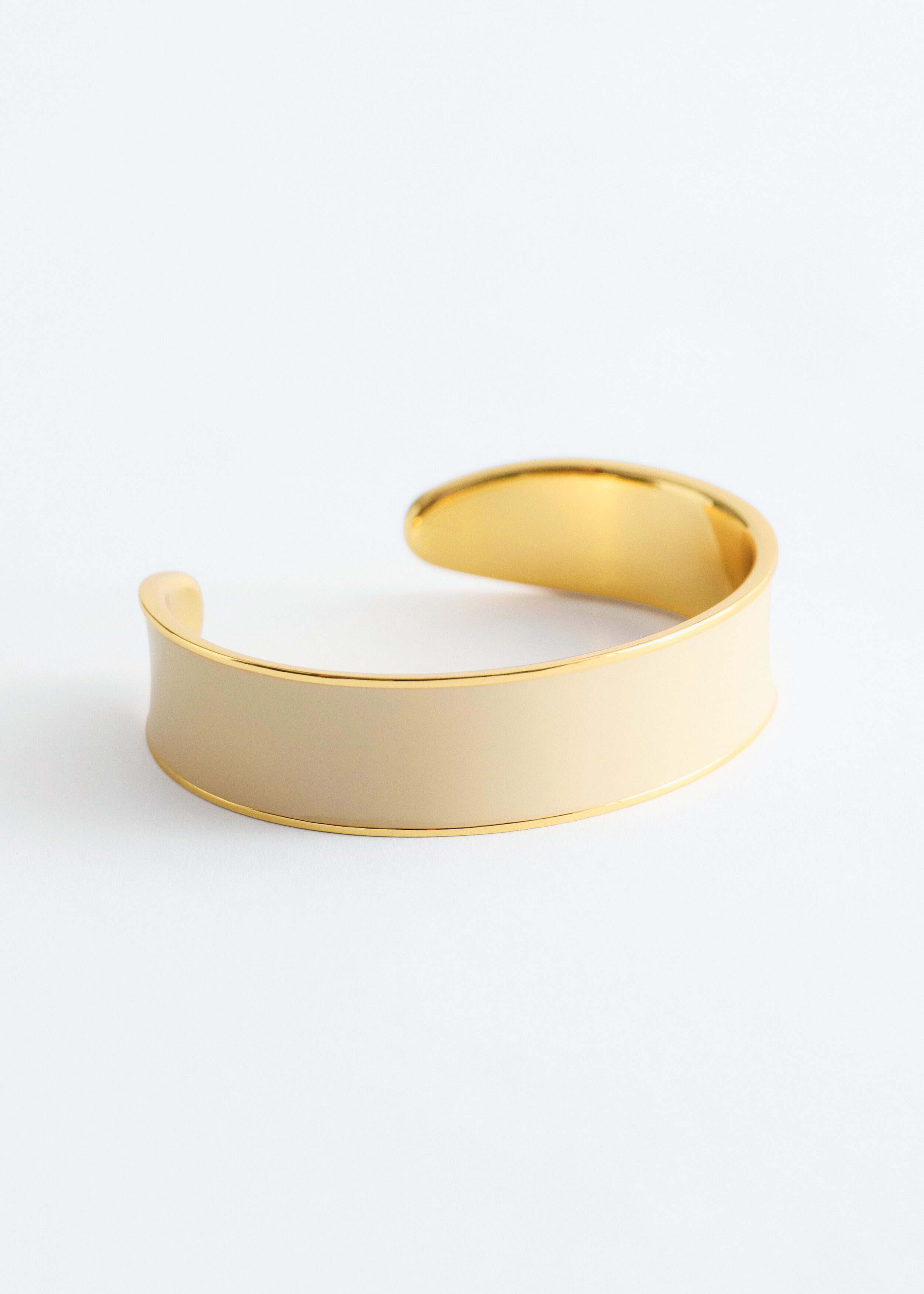 & Other Stories TWO-TONE CUFF BRACELET