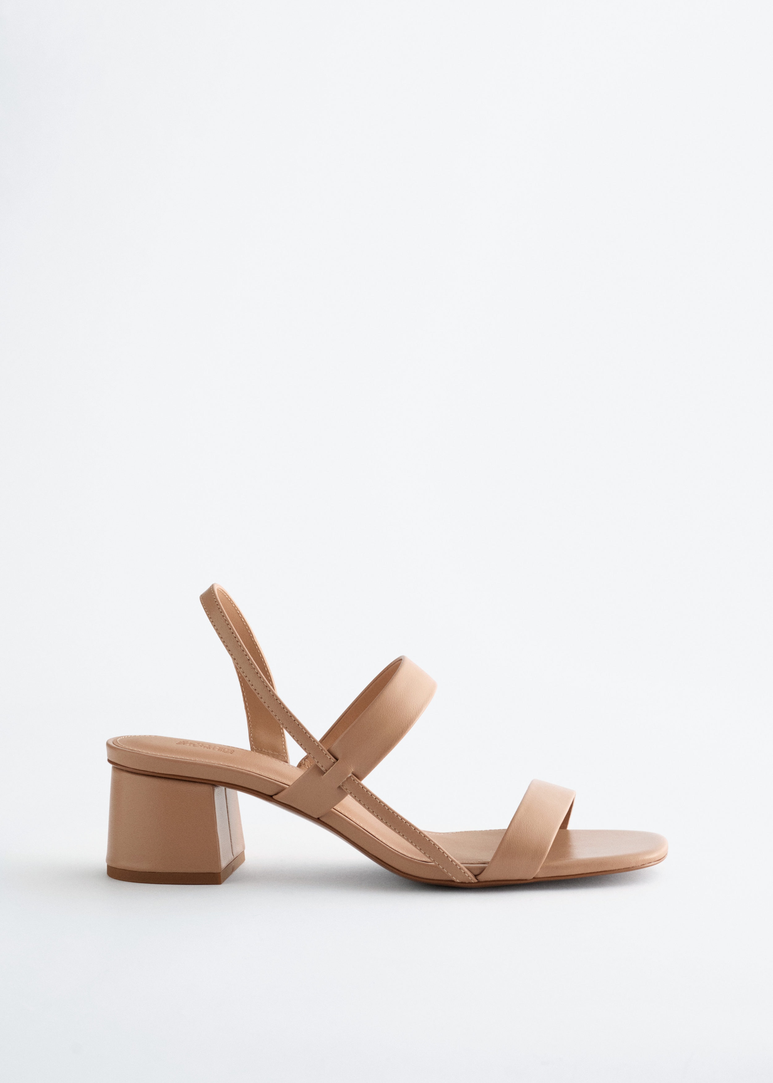 & Other Stories STRAPPY BLOCK HEEL SANDALS