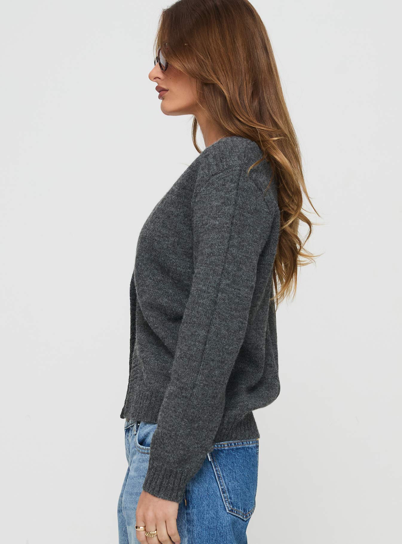 Larkins Cardigan Grey
