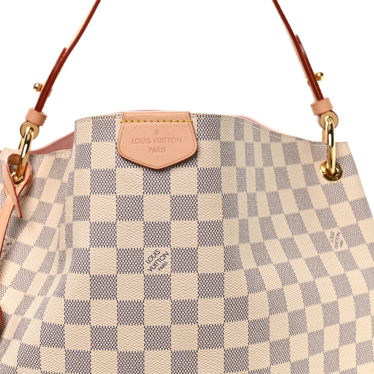 Damier Azur Graceful MM Rose Ballerine - Top Club