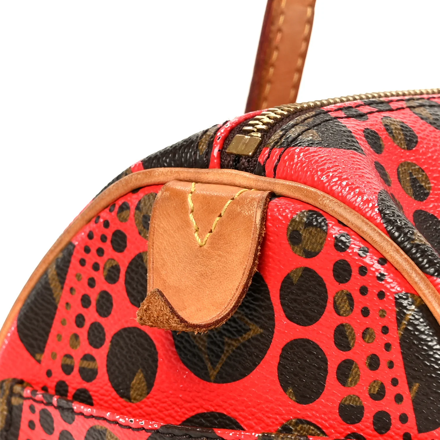 Monogram Kusama Pumpkin Dots Papillon 30 Red - Top Club