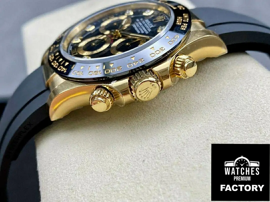 Rolex Cosmograph Daytona M116518ln-0078 Clean Factory Rubber Strap