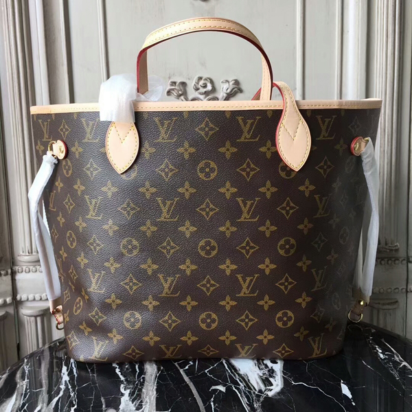 L M41178 Neverfull MM Shoulder Bag Monogram Canvas - Top Club