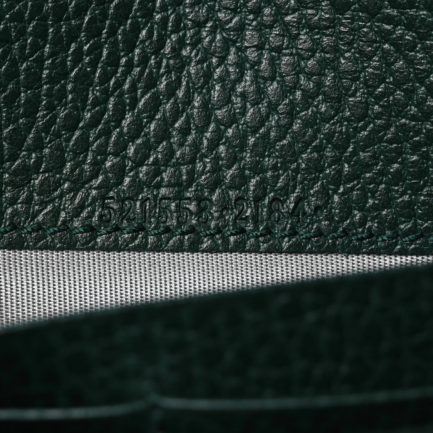 Calfskin Garden Dionysus Chain Wallet Emerald - Top Club