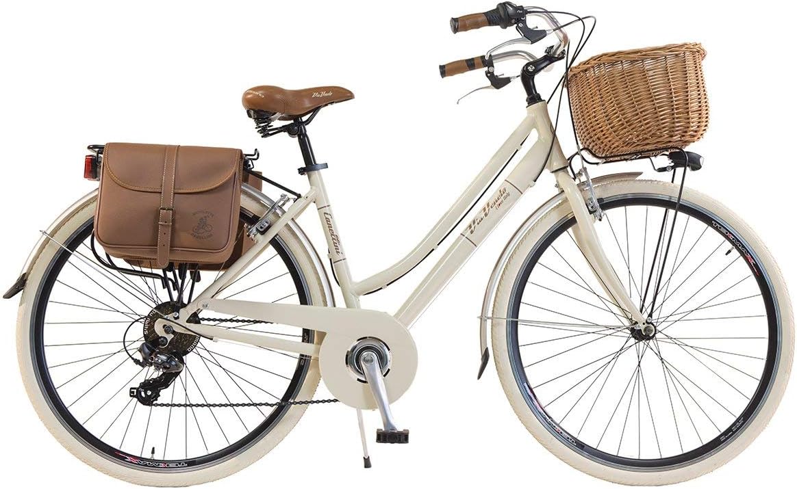 Via Veneto by Canellini Bicicletta citybike city vintage retrò alluminio donna verde oliva
