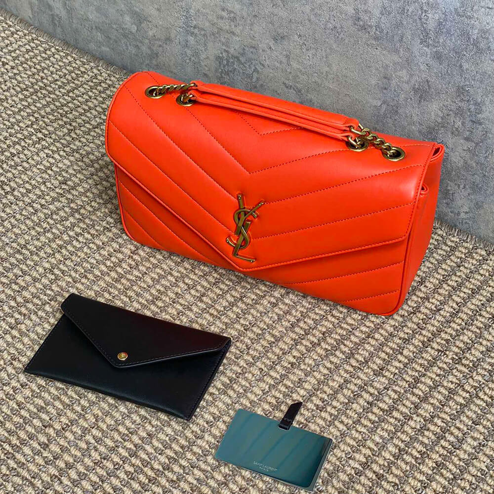 YSL LOULOU medium in MATELASSE lambskin(HIGH-END GRADE) - Top Club