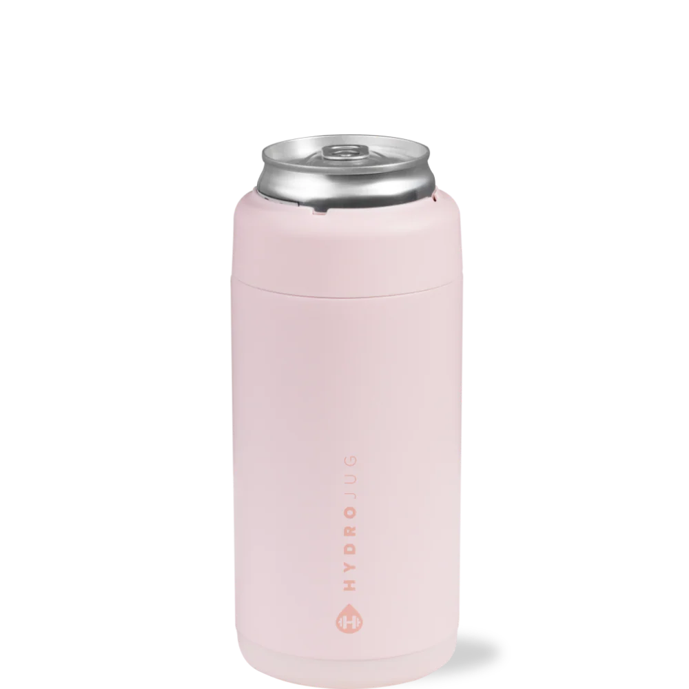 Can Cooler (Slim) FreeSip® Stainless Steel Water Bottle - Pink Sand