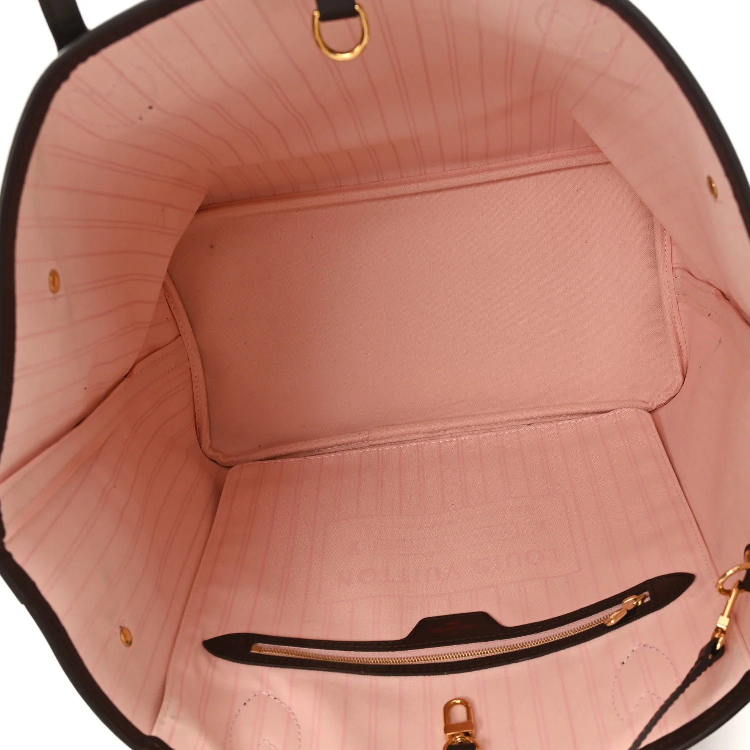 Damier Ebene Neo Neverfull MM Rose Ballerine - Top Club