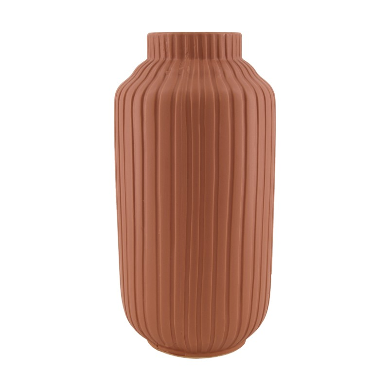 Vase ceramic old pink