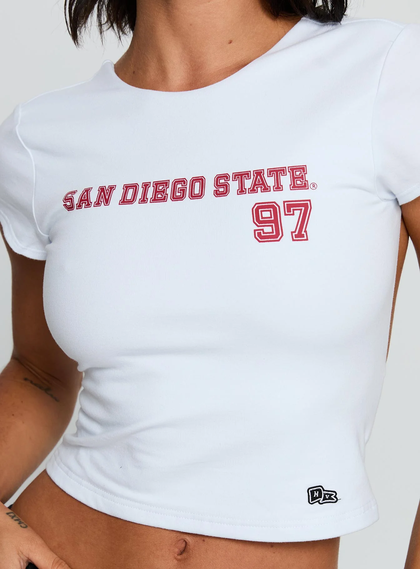 SDSU Comeback Top White