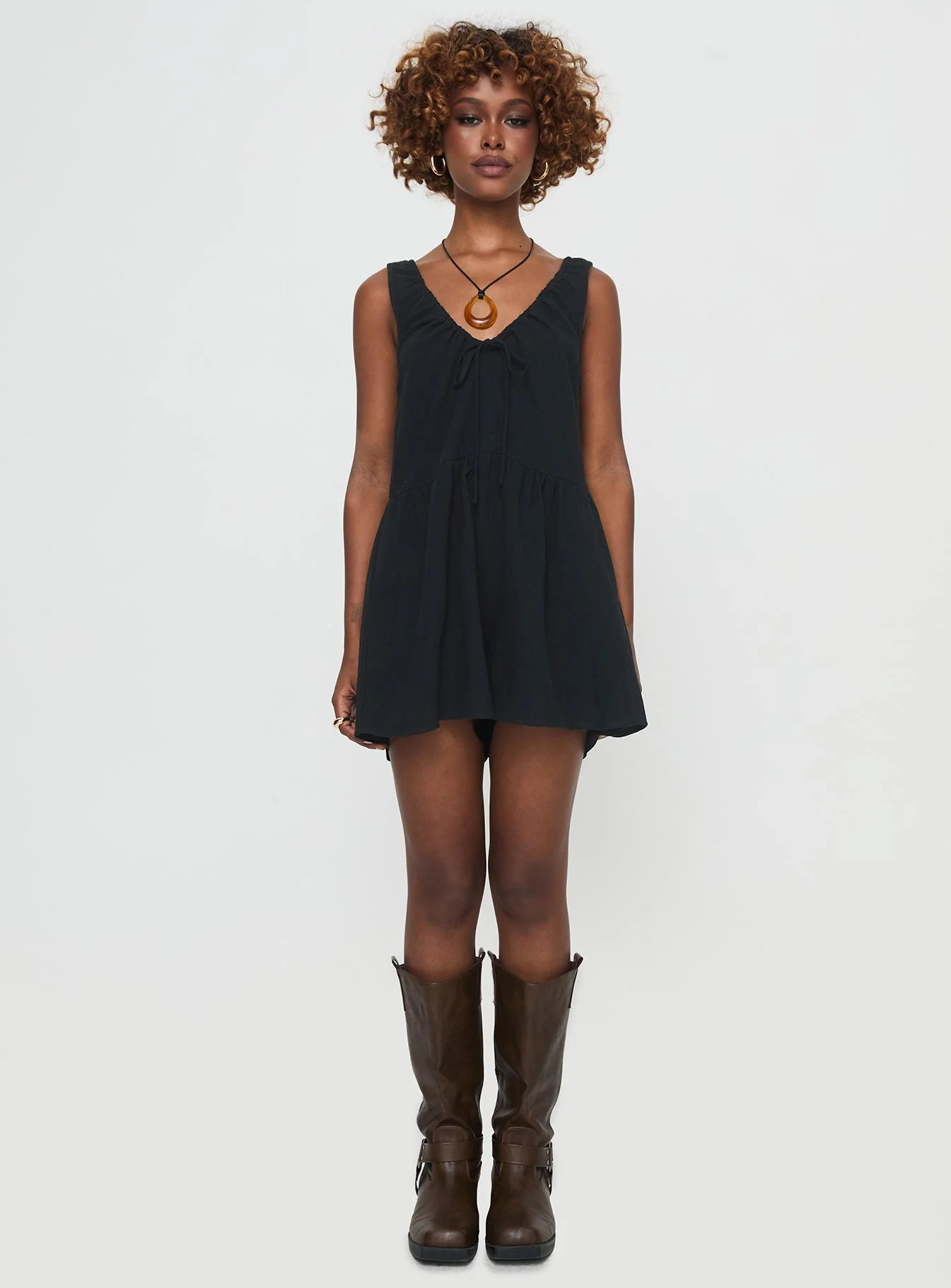 Mackellar Romper Black