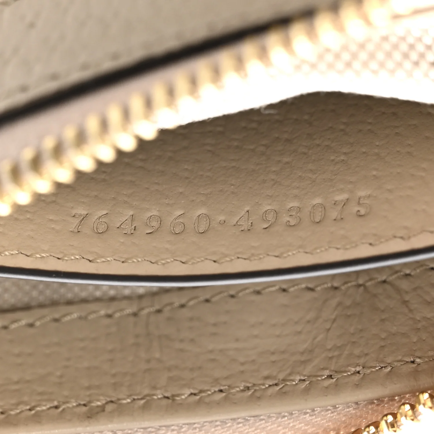 GG Supreme Monogram Textured Dollar Calfskin Web Mini Ophidia GG Handbag Beige Mystic White Oatmeal - Top Club