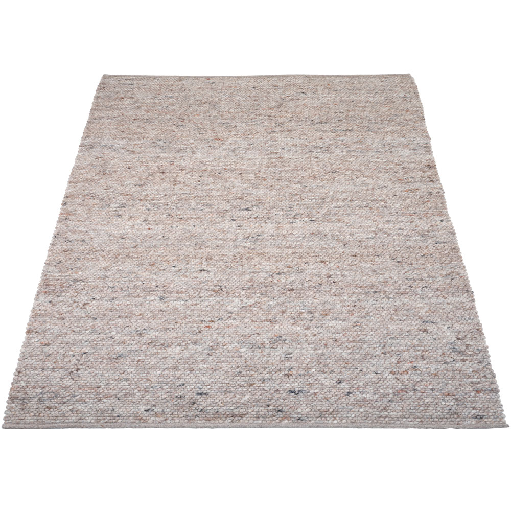 Vloerkleed Stone Donker Beige 240 x 340 cm